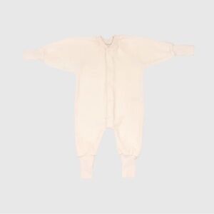 Organic Merino Wool Terry One Piece Pajama l